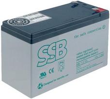 7 ah akumuliatorius - UPS akumuliatorius SSB SBL 7.2-12L, 0.0072 Ah - 1 nuotrauka