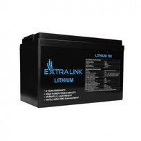 akumuliatorius 60ah - Extralink LiFePO4 160AH 12,8V BMS EX.30462 - 2 nuotrauka