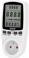 wattmeter - LCD AE-01 SAVIO - 2 nuotrauka
