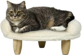 Pawhut Jauki naminių gyvūnėlių sofa, augintių guolis 47x40x20cm