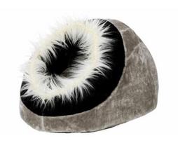 Guolis-namelis gyvūnui Flamingo Sleeping Place KF12460, juoda/pilka, 40 cm x 28 cm