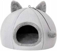 Guolis-namelis gyvūnui Doggy R2 Kitty Head Popielty, pilka, 45 cm x 45 cm