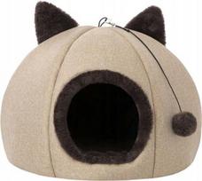 Guolis-namelis gyvūnui Doggy Kitty Head KITBEZ1, šviesiai ruda, 45 cm x 45 cm