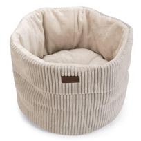 Gyvūno guolis Designed by Lotte Basket Ribbed, šviesiai pilka, 50 cm x 50 cm