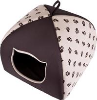 Guolis-namelis gyvūnui Hobbydog Igloo R3, ruda/smėlio, 49 cm x 49 cm