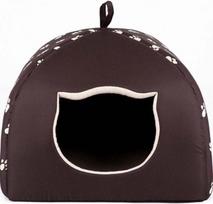 Guolis-namelis gyvūnui Hobbydog Igloo R2, ruda, 44 cm x 44 cm