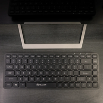 klaviaturu spalvota - Tellur Mini Black (Juoda) - 8 nuotrauka