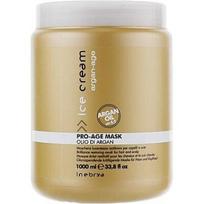 Plaukų kaukė Inebrya Ice Cream Argan Pro Age Mask, 1000 ml
