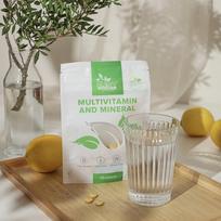 RAW POWDERS multivitaminai ir mineralai, 90 tablečių
