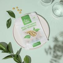 raw powders - RAW POWDERS multivitaminai ir mineralai, 90 tablečių - 2 nuotrauka