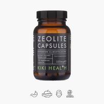 KIKI HEALTH zeolite - ceolitas žarnynui, 100 vegkapsulių