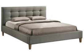 Signal Meble Texas Bed 140x200cm Gray