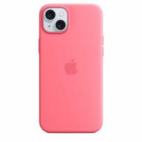 Apple iPhone 15 Plus Silikoninis dėklas with MagSafe pink