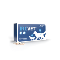 Pharmadiet Irc-Vet papildai šunims ir katėms, tinkamai inkstų veiklai palaikyti, 60 tablečių