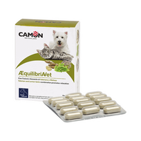Camon Equilibria-Vet raminantis maisto papildas šunims ir katėms : Pakuotė papildai - 15 tabl.