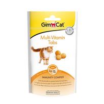 GimCat Multivitamin Tabs pašaro papildas katėms : Pakuotė papildai - 40 g