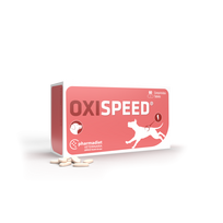 Pharmadiet Oxispeed papildai šunims, gerinantys tonusą, 60 tablečių