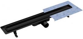 Dušo latakas Besco Virgo Nero Duo, 90 cm