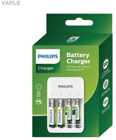elementai aa - Philips SCB4013NB/ 00 2x700mAh AAA + 2x1300mAh AA - 1 nuotrauka
