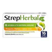 propolis - Strepsils Strepherbal Propolis ir medus - 1 nuotrauka