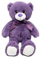 Pliušinis žaislas Tulilo Teddy Bear 9297, violetinis, 35 cm