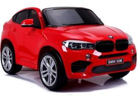 m bmw - Elektrinis visureigis BMW X6M, šviesiai raudonas - 1 nuotrauka
