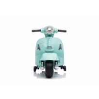 Vienvietis vaikiškas elektrinis motoroleris Vespa, žalias