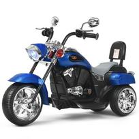 Vienvietis elektrinis motociklas vaikams Chooper, mėlynas