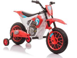 Elektrinis motociklas vaikams XMX616, raudonas