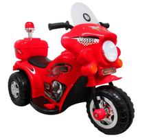 Vaikiškas elektrinis motociklas M7, raudonas