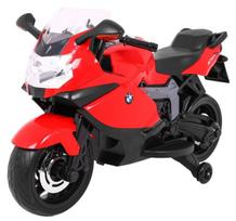 Elektrinis motociklas BMW K1300S, raudonas