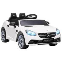 dvivietis elektrinis automobilis vaikui - Dvivietis elektrinis automobilis vaikams, baltas - 1 nuotrauka