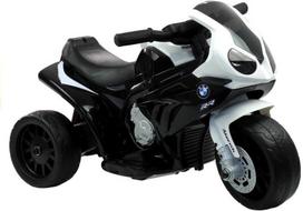 vaikiskas motociklas - Trijų ratų elektrinis motociklas vaikams L-Toys BMW S1000RR, juodas - 1 nuotrauka