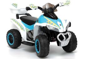 elektrinis keturratis vaikams - Elektrinis keturratis vaikams Quad GTS1188-A Police, baltas - 1 nuotrauka
