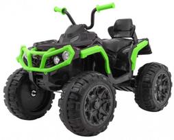 vaikiskas elektrinis keturratis - Vaikiškas elektrinis keturratis Quad ATV 2.4G, juodas - 1 nuotrauka