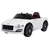 Vienvietis vaikiškas elektrinis automobilis Homcom Bentley GT, baltas