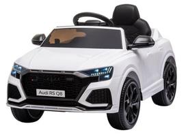 visureigis vaikam - Elektrinis visureigis Audi RS Q8, baltas - 1 nuotrauka