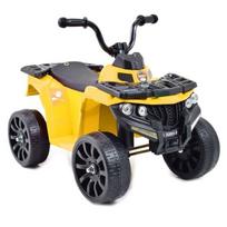 elektrinis ratas - Vienvietis vaikiškas elektrinis keturratis Quad Sport, geltonas - 1 nuotrauka