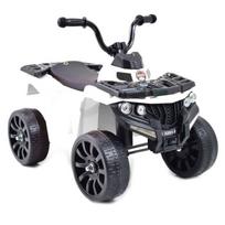 vaikiskas keturratis - Vienvietis vaikiškas elektrinis keturratis Quad Sport, baltas - 1 nuotrauka