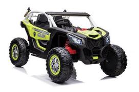 Vaikiškas elektrinis keturratis Lean Toys XB-2118, žalia