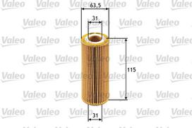 Alyvos filtras VALEO 586511