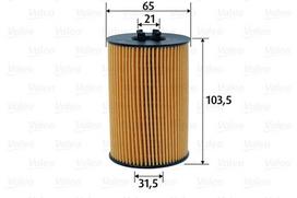 Alyvos filtras VALEO 586617