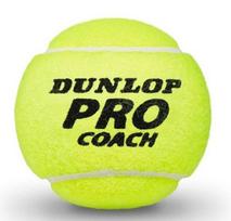 Dunlop Pro Coach 622DN601329, geltonas, 4 vnt.