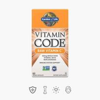 Garden of life Vitamin Code RAW VITAMINAS C 60 kapsulių