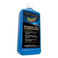 poliravimo pasta - Atnaujinanti valymo priemonė Meguiars Power Cut Compund, 0.94 l - 1 nuotrauka