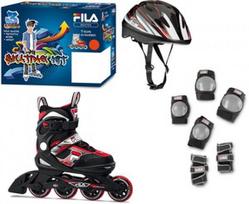 Fila J-One Combo 3 010619150, juodi/raudoni, 33-36
