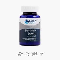 Trace Minerals Electrolyte Stamina -  Šarminiai mineralai ir Elektrolitai, 90  tablečių