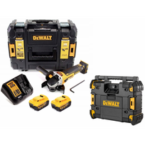 dewalt 18v kampinis - DeWALT DCG405M2 + DWST1-81079 - 1 nuotrauka