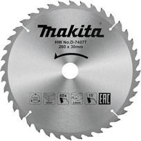 Pjovimo diskas Makita D-74077 TCT; 260x2,6x30 mm; T40; 15°