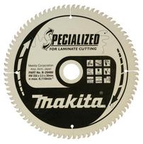 Pjovimo diskas laminatui Makita; 250x2,5x30,0 mm; Z84; 5°